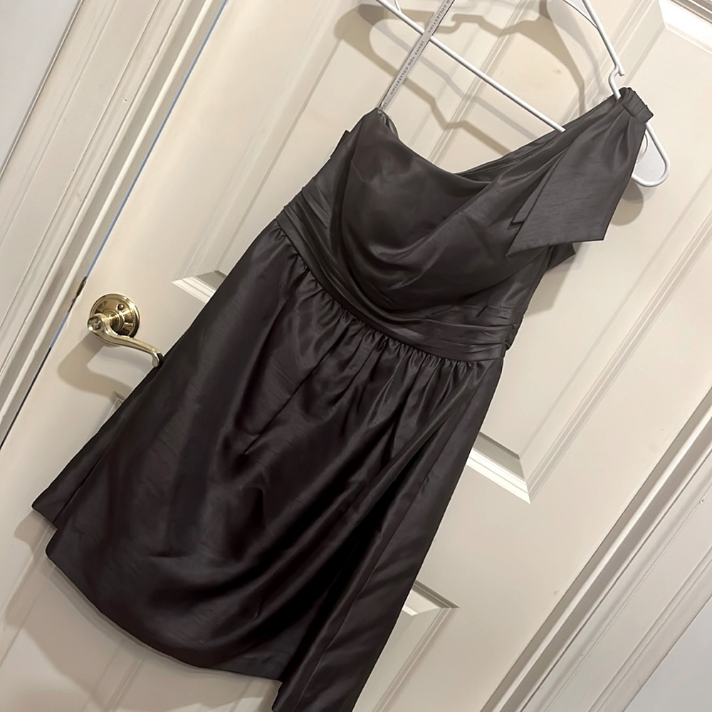Made in the USA Jenny Yoo collection cocktail dress sz 6 new w tags one shoulder